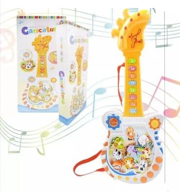 Muzički instrumenti za decu: Muzička Igračka Gitara Širafa 🎸 Muzička gitara Širafa je igračka koja na lalafo.rs — 1 Muzički instrumenti za decu: Muzička Igračka Gitara Širafa 🎸 Muzička gitara Širafa je igračka koja — 1