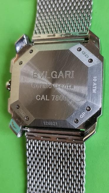 Bvlgari (Gerald Genta) hronograf ručni sat - Okruglo–oktagonalno na lalafo.rs — 6 Bvlgari (Gerald Genta) hronograf ručni sat - Okruglo–oktagonalno — 6