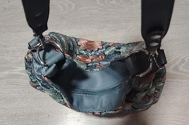Torba preko ramena sa floralnim žakard uzorkom - Materijal: tekstil at lalafo.rs — 3 Torba preko ramena sa floralnim žakard uzorkom - Materijal: tekstil — 3
