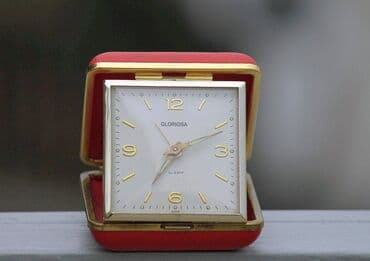 Vintage travel alarm clock GLORIOSA JAPAN Made in JAPAN. Ispravan na lalafo.rs Vintage travel alarm clock GLORIOSA JAPAN Made in JAPAN. Ispravan