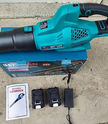 Chainsaws: 03. Aku duvaljka za lisce i travu HITMAN sa dve baterije kvalitetna i at lalafo.rs — 4 Chainsaws: 03. Aku duvaljka za lisce i travu HITMAN sa dve baterije kvalitetna i — 4