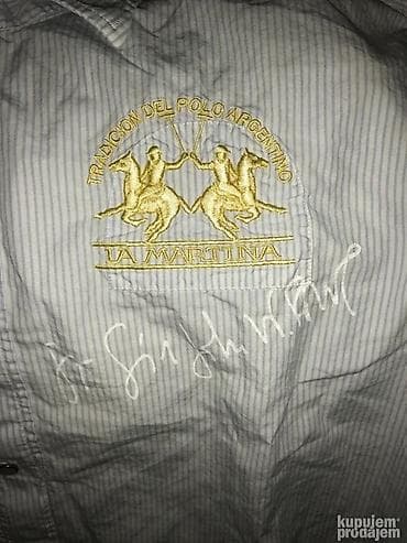 Men's Clothing: Original La Martina kosulja L/XL 100% cotton ramena 50cm, duzina 80cm at lalafo.rs — 3 Men's Clothing: Original La Martina kosulja L/XL 100% cotton ramena 50cm, duzina 80cm — 3