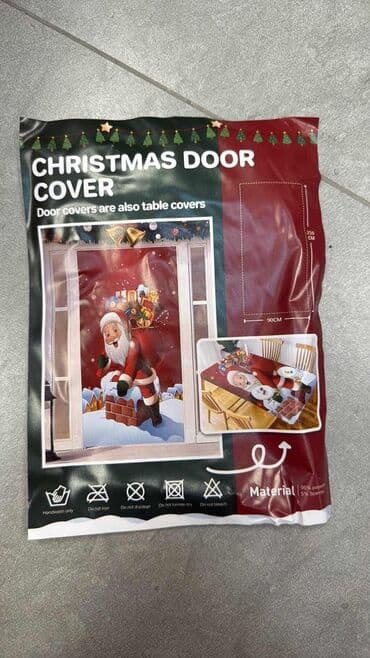 🎅 Božićna dekorativna navlaka za vrata / sto 🎄 Unesite prazničnu na lalafo.rs 🎅 Božićna dekorativna navlaka za vrata / sto 🎄 Unesite prazničnu