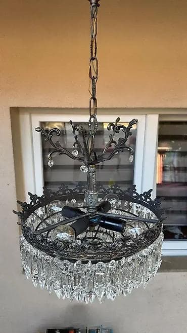 Stilske lampe: Stari kristalni luster - ODLIČNO STANJE U odličnom stanju 💎 Kao na na lalafo.rs — 6 Stilske lampe: Stari kristalni luster - ODLIČNO STANJE U odličnom stanju 💎 Kao na — 6