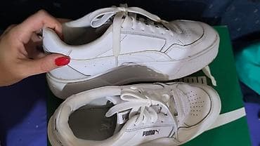 Puma ženske patike – model 388420-01 - Boja: potpuno bele - Materijal na lalafo.rs — 5 Puma ženske patike – model 388420-01 - Boja: potpuno bele - Materijal — 5