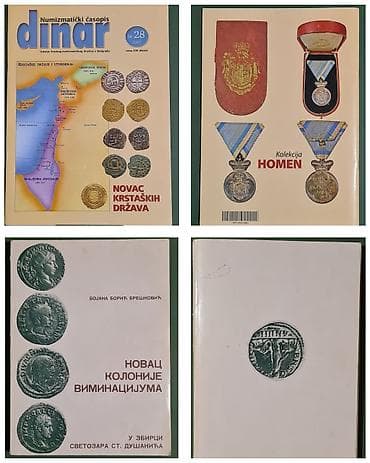 Knjige i časopisi o numizmatici – set za kolekcionare 1) na lalafo.rs Knjige i časopisi o numizmatici – set za kolekcionare 1)