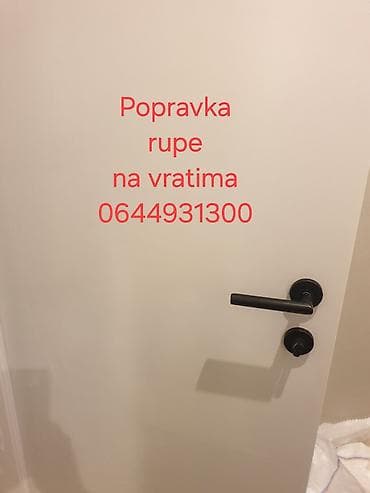 Usluga: Popravka rupa na unutrašnjim vratima - Profesionalna sanacija na lalafo.rs — 1 Usluga: Popravka rupa na unutrašnjim vratima - Profesionalna sanacija — 1