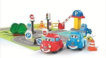 Konstruktorski set – Saobraćajni grad sa parkingom - Tematski set za na lalafo.rs Konstruktorski set – Saobraćajni grad sa parkingom - Tematski set za