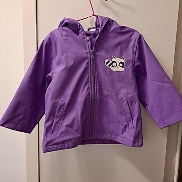 Dečija kišna jakna sa kapuljačom – ljubičasta - Materijal: glatka na lalafo.rs — 1 Dečija kišna jakna sa kapuljačom – ljubičasta - Materijal: glatka — 1