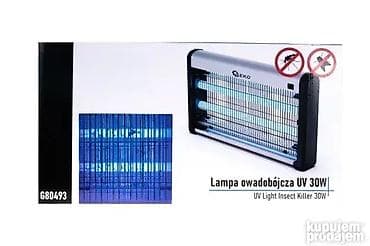 Lampa za uništavanje insekata 💡 UV, 30W. 🇵🇱 GEKO, Poljska. 💰 3.300 at lalafo.rs — 6 Lampa za uništavanje insekata 💡 UV, 30W. 🇵🇱 GEKO, Poljska. 💰 3.300 — 6