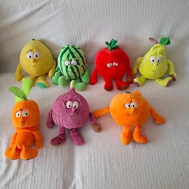 Vita klinci plišane igračke voće i povrće Cena 500 din komad uplata na lalafo.rs — 8 Vita klinci plišane igračke voće i povrće Cena 500 din komad uplata — 8