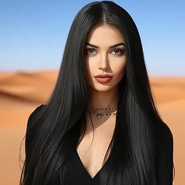 Wigs & Hair extensions: Perika – duga ravna crna kosa, prirodan izgled - Stil: ultra duga at lalafo.rs — 2 Wigs & Hair extensions: Perika – duga ravna crna kosa, prirodan izgled - Stil: ultra duga — 2
