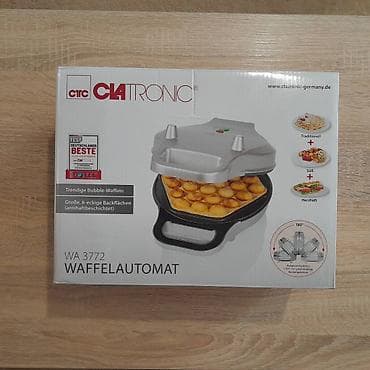 Nov Aparat bubble galete vafle bakin wafl Clatronic WA 3772 Specijalni na lalafo.rs — 5 Nov Aparat bubble galete vafle bakin wafl Clatronic WA 3772 Specijalni — 5
