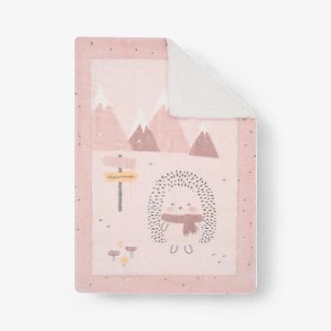 Mekana dečja ćebica sa motivom ježića - Dimenzije: približno za na lalafo.rs Mekana dečja ćebica sa motivom ježića - Dimenzije: približno za