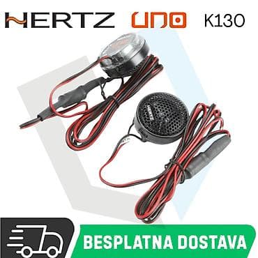 Transport: Hertz Uno K 130 sistem ima 24 mm (0.9ˈ) membranu Neodimijum at lalafo.rs — 3 Transport: Hertz Uno K 130 sistem ima 24 mm (0.9ˈ) membranu Neodimijum — 3