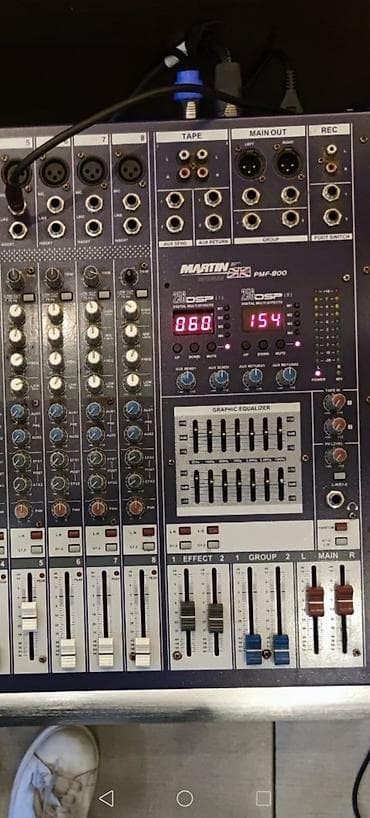 Martin Wisman PMF-800 MK2 profesionalni aktivni mikser - 8 mono na lalafo.rs — 2 Martin Wisman PMF-800 MK2 profesionalni aktivni mikser - 8 mono — 2