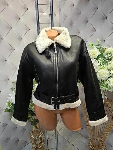 Ženska kratka jakna avijatičarskog stila sa krznenom postavom na lalafo.rs Ženska kratka jakna avijatičarskog stila sa krznenom postavom