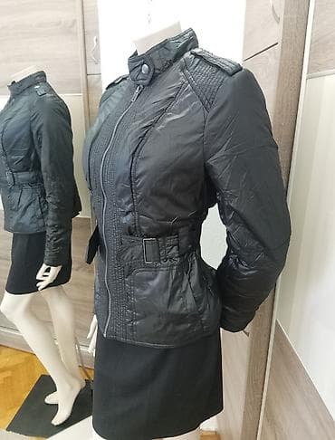 DKNY Jeans, struktura crna jakna kao nova, odgovara veličini S/M od na lalafo.rs — 3 DKNY Jeans, struktura crna jakna kao nova, odgovara veličini S/M od — 3