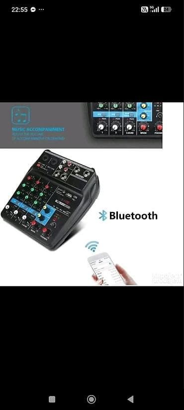 Kompaktni audio mikser sa Bluetooth povezivanjem - Višenamenski mini na lalafo.rs Kompaktni audio mikser sa Bluetooth povezivanjem - Višenamenski mini