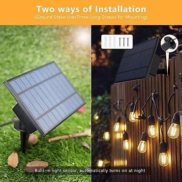 Solarna viseca rasveta 10metara +10 sijalica Dekorisite Vaše na lalafo.rs — 7 Solarna viseca rasveta 10metara +10 sijalica Dekorisite Vaše — 7