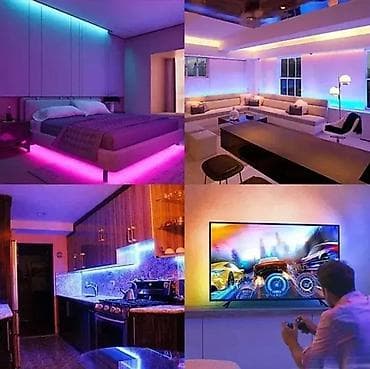 Savitljiva LED traka – 10m (RGB) Dekorišite i osvetlite svoj prostor na lalafo.rs — 3 Savitljiva LED traka – 10m (RGB) Dekorišite i osvetlite svoj prostor — 3