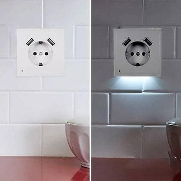 UTIČNICA SA LED SVETLOM I USB PUNJAČEM | Novo na našem tržištu at lalafo.rs UTIČNICA SA LED SVETLOM I USB PUNJAČEM | Novo na našem tržištu