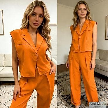 pantalone butiku ali: 🔥Damski komplet – prsluk bez rukava i pantalone visokog struka ✅2700 na lalafo.rs — 7 pantalone butiku ali: 🔥Damski komplet – prsluk bez rukava i pantalone visokog struka ✅2700 — 7