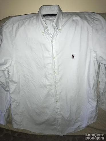 Košulja Na duge rukave, M, Ralph Lauren, bоја - Bela, Pamuk na lalafo.rs Košulja Na duge rukave, M, Ralph Lauren, bоја - Bela, Pamuk
