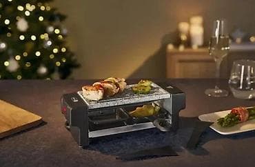 Home & Garden: SilverCrest mini raclette/gril sa kamenim pločom - Kompaktan at lalafo.rs — 3 Home & Garden: SilverCrest mini raclette/gril sa kamenim pločom - Kompaktan — 3