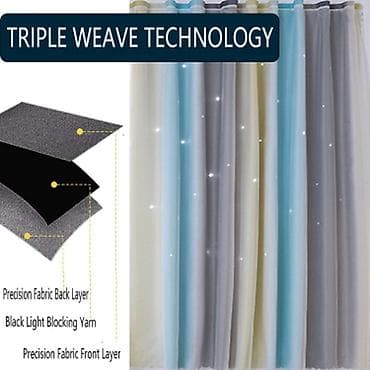 Storage boxes: Zavese sa trostrukim tkanjem i perforacijama u obliku zvezda - at lalafo.rs — 2 Storage boxes: Zavese sa trostrukim tkanjem i perforacijama u obliku zvezda - — 2