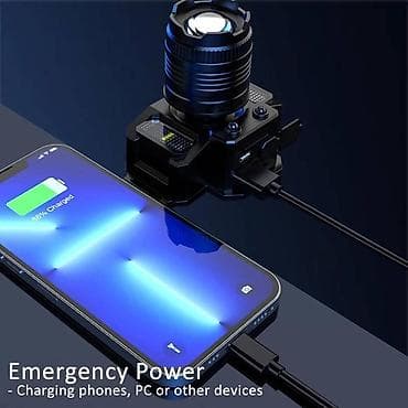 Naglavna lampa LED senzor pokreta zum 360 stepeni Novo! Lampa na glavi na lalafo.rs — 9 Naglavna lampa LED senzor pokreta zum 360 stepeni Novo! Lampa na glavi — 9