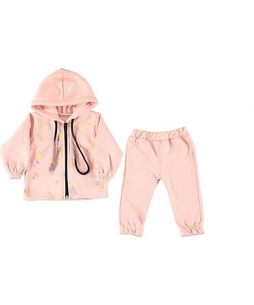 Dečiji komplet trenerke za devojčice – 2 dela - Boja: svetloružičasta na lalafo.rs Dečiji komplet trenerke za devojčice – 2 dela - Boja: svetloružičasta