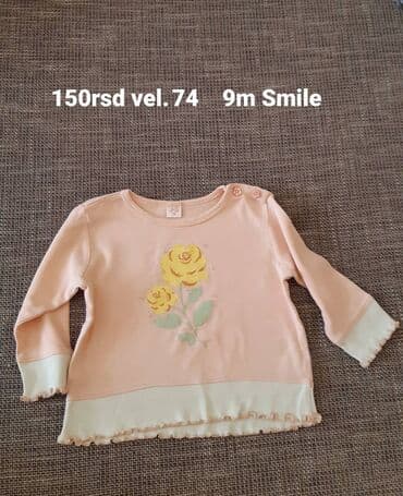 Okrugli izrez, Dug rukav, 74-80 na lalafo.rs Okrugli izrez, Dug rukav, 74-80