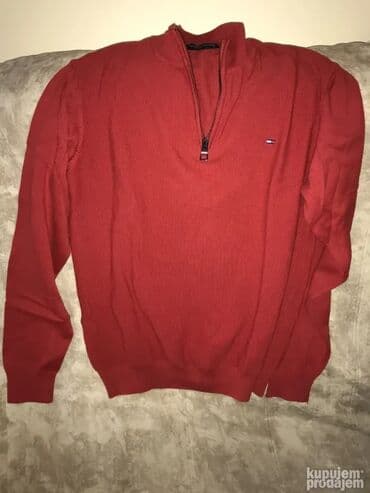 Original TOMMY HILFIGER dzemper M / L NOV 100% cotton Ramena 47cm na lalafo.rs Original TOMMY HILFIGER dzemper M / L NOV 100% cotton Ramena 47cm