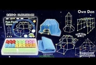 Forts Glow svetleća konstrukcija za sklapanje – zamak i kućica na lalafo.rs — 3 Forts Glow svetleća konstrukcija za sklapanje – zamak i kućica — 3