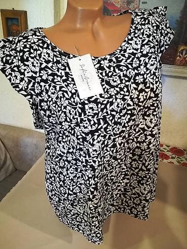 Nova zenska bluza sa sarom bez rukava Moda. Italijanska. Odlicna na lalafo.rs — 4 Nova zenska bluza sa sarom bez rukava Moda. Italijanska. Odlicna — 4
