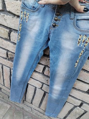 Women's Pants, Jeans, Shorts: Farmerke – veličina S, super očuvane. - Svetloplavi teksas sa at lalafo.rs — 2 Women's Pants, Jeans, Shorts: Farmerke – veličina S, super očuvane. - Svetloplavi teksas sa — 2