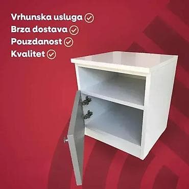 🛏 Noćni ormarić V – sivi ✔ Materijal: Najkvalitetnija EGGER iverica ✔ na lalafo.rs — 2 🛏 Noćni ormarić V – sivi ✔ Materijal: Najkvalitetnija EGGER iverica ✔ — 2