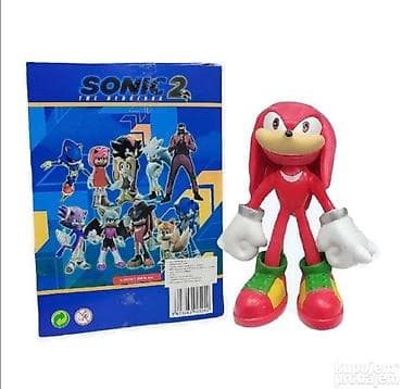Sonic the Hedgehog Knuckles Sonic the Hedgehog plastične gumirane na lalafo.rs — 2 Sonic the Hedgehog Knuckles Sonic the Hedgehog plastične gumirane — 2