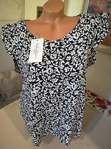 Nova zenska bluza sa sarom bez rukava Moda. Italijanska. Odlicna na lalafo.rs — 1 Nova zenska bluza sa sarom bez rukava Moda. Italijanska. Odlicna — 1