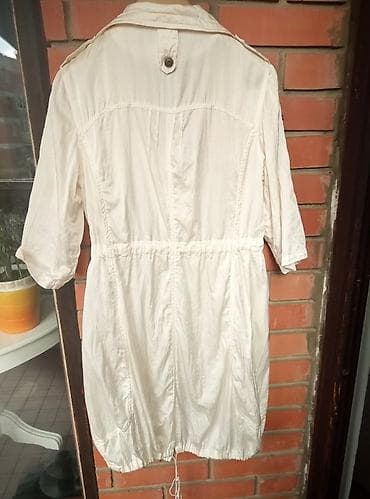 zenske broj: Prolećni satenski mantilić do kolena, krem boja, BROJ 38. KVALITETAN I at lalafo.rs — 5 zenske broj: Prolećni satenski mantilić do kolena, krem boja, BROJ 38. KVALITETAN I — 5