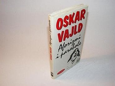 Oskar VajldAforizmi i paraboleAteneum, Bgd, 2000. Tvrd povez, omot na lalafo.rs Oskar VajldAforizmi i paraboleAteneum, Bgd, 2000. Tvrd povez, omot
