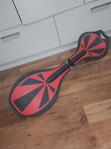 Ripstik/caster board sa dva točka – crveno-crni - Daska na dva at lalafo.rs — 2 Ripstik/caster board sa dva točka – crveno-crni - Daska na dva — 2