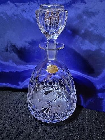 Antiques: Flasa kristal,rucni rad 1950 do 1970g Nemacka. Flasa za zestoko at lalafo.rs — 3 Antiques: Flasa kristal,rucni rad 1950 do 1970g Nemacka. Flasa za zestoko — 3
