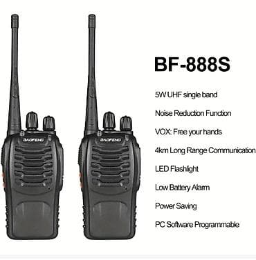 Baofeng BF-888S – set od 2 komada - UHF opseg: 400–480 MHz (FCC ID na lalafo.rs — 7 Baofeng BF-888S – set od 2 komada - UHF opseg: 400–480 MHz (FCC ID — 7