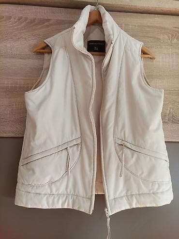 Pufni prsluk bez rukava – Dorothy Perkins - Boja: krem/bela - na lalafo.rs — 1 Pufni prsluk bez rukava – Dorothy Perkins - Boja: krem/bela - — 1