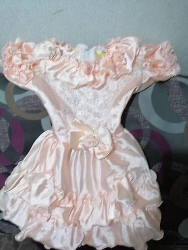 Svečana haljinica za bebe, samo jednom obučena, dužina haljinice 50cm na lalafo.rs — 1 Svečana haljinica za bebe, samo jednom obučena, dužina haljinice 50cm — 1