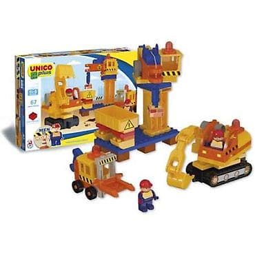 UNICO Plus – Građevinski set kockica - Tematski set “gradilište” sa na lalafo.rs UNICO Plus – Građevinski set kockica - Tematski set “gradilište” sa