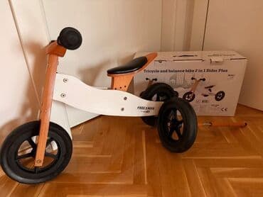 Drveni 2u1 dečji bicikl FREE 2 MOVE – Rider Plus - Kombinovani model na lalafo.rs Drveni 2u1 dečji bicikl FREE 2 MOVE – Rider Plus - Kombinovani model