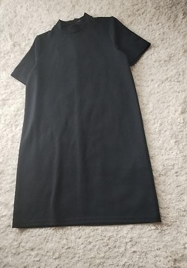 Women's Clothing: Haljina ravnog kroja u crnoj boji, materijal odličan, što se na at lalafo.rs — 4 Women's Clothing: Haljina ravnog kroja u crnoj boji, materijal odličan, što se na — 4